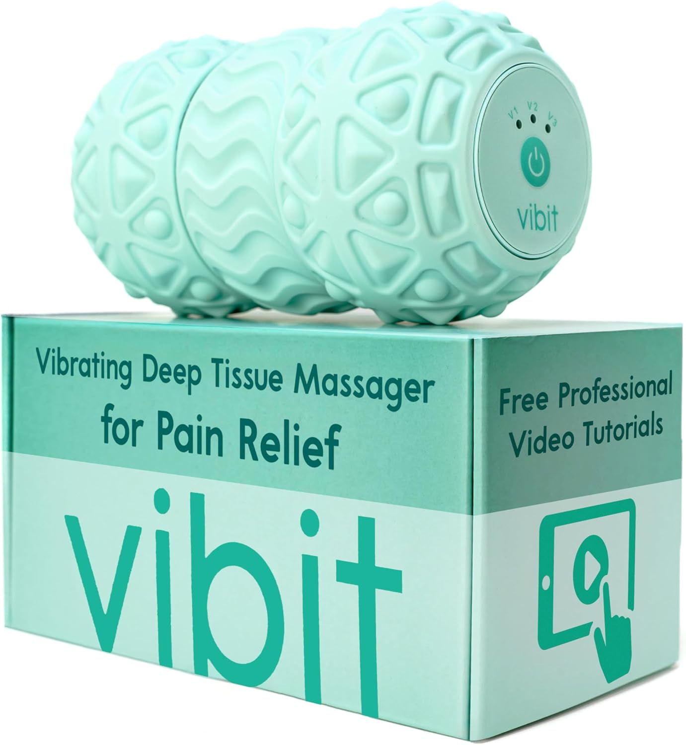 Vibit Vibrating Massager for Plantar Fasciitis and Pain Relief