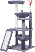 Multi-Level Cat Tree for Indoor Cats - All-in-One Activity Tower