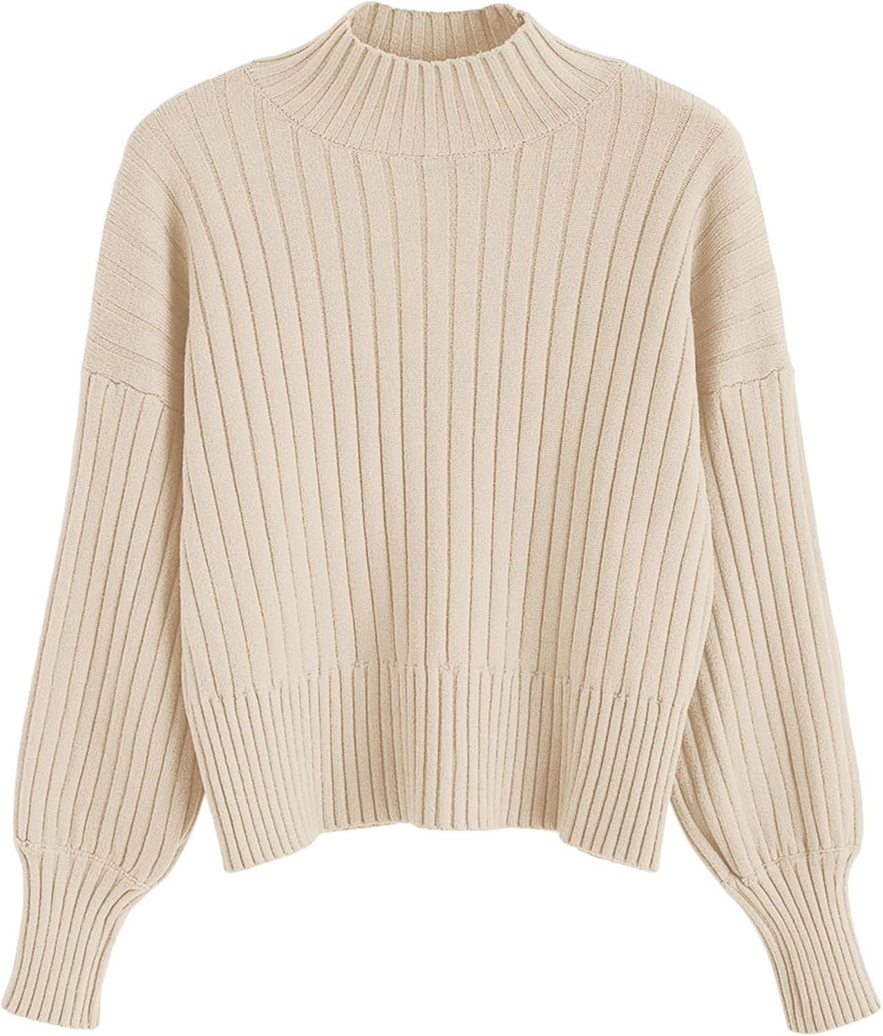 ZAFUL Women's Mock Neck Sweater for Cozy Fall Fashion