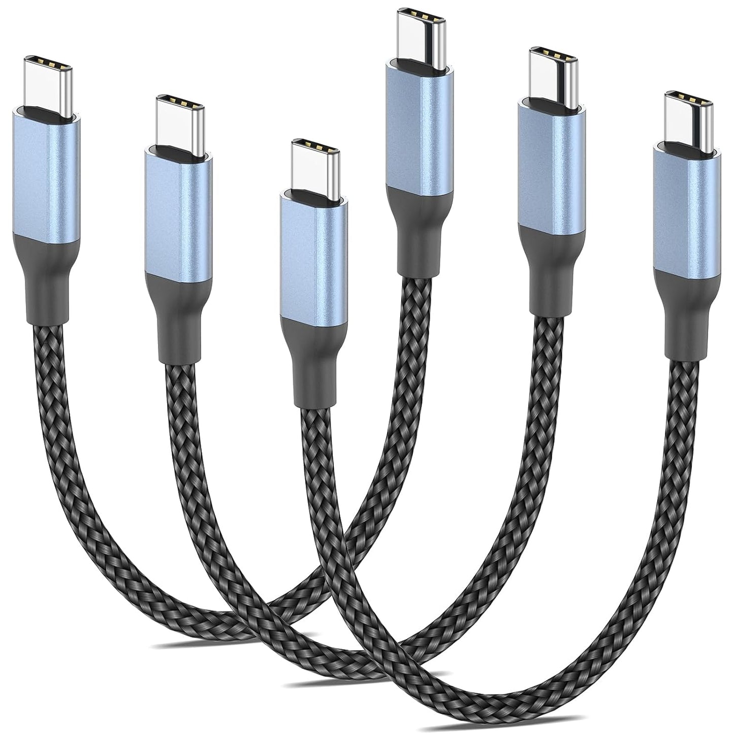 Fast Charge 6in C to C Cable 3pk