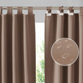 RYB HOME Patio Curtains Outdoor 2 Panels - Weatherproof Light Blocker