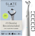 Slate Electric Flosser Rechargeable - 3-in-1 Dentist-Invented