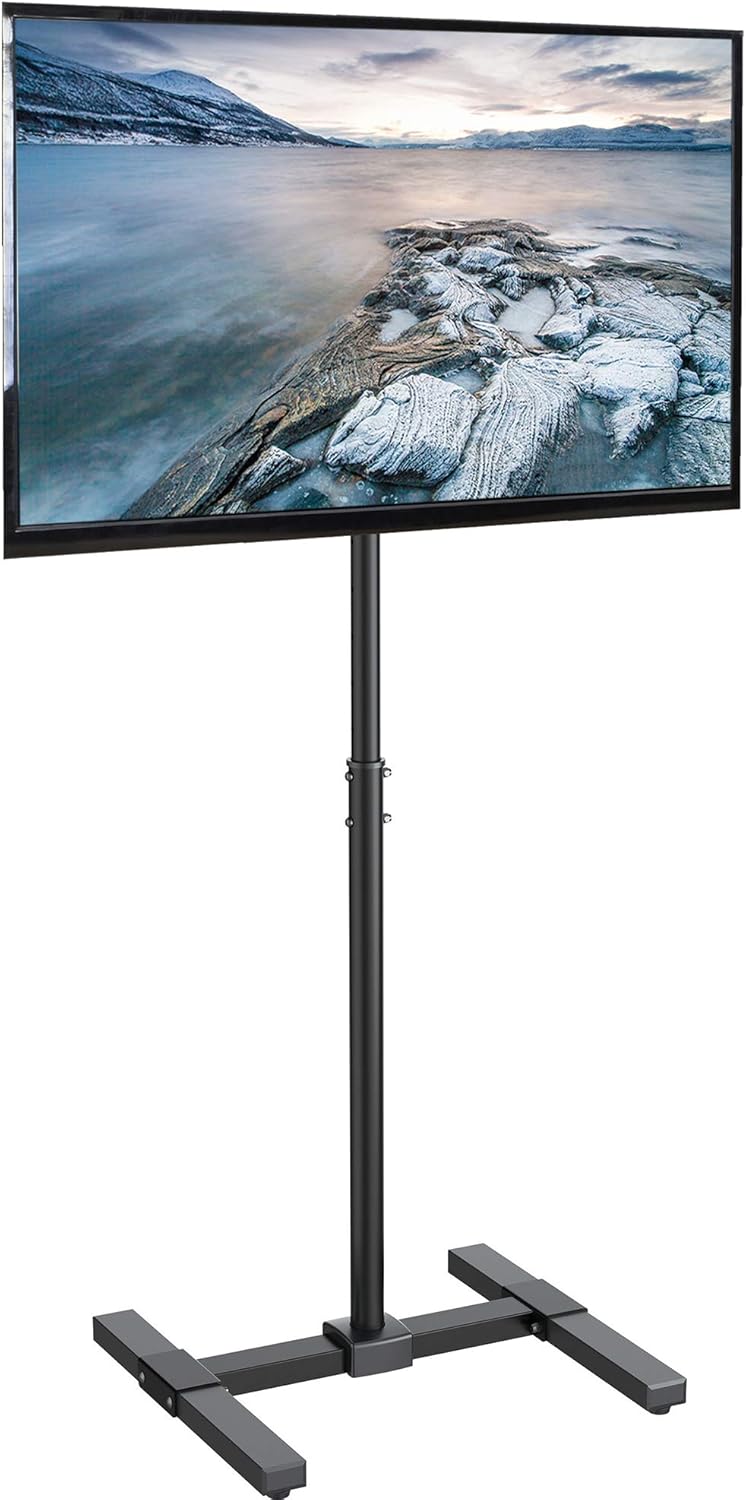 VIVO TV Floor Stand for 13 to 50 inch Screens - Adjustable Mount