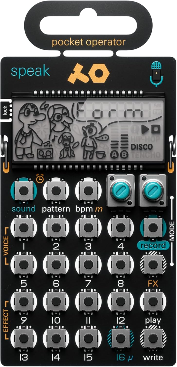 Teenage Engineering PO-35 Speak Vocal Synthesizer and Sampler