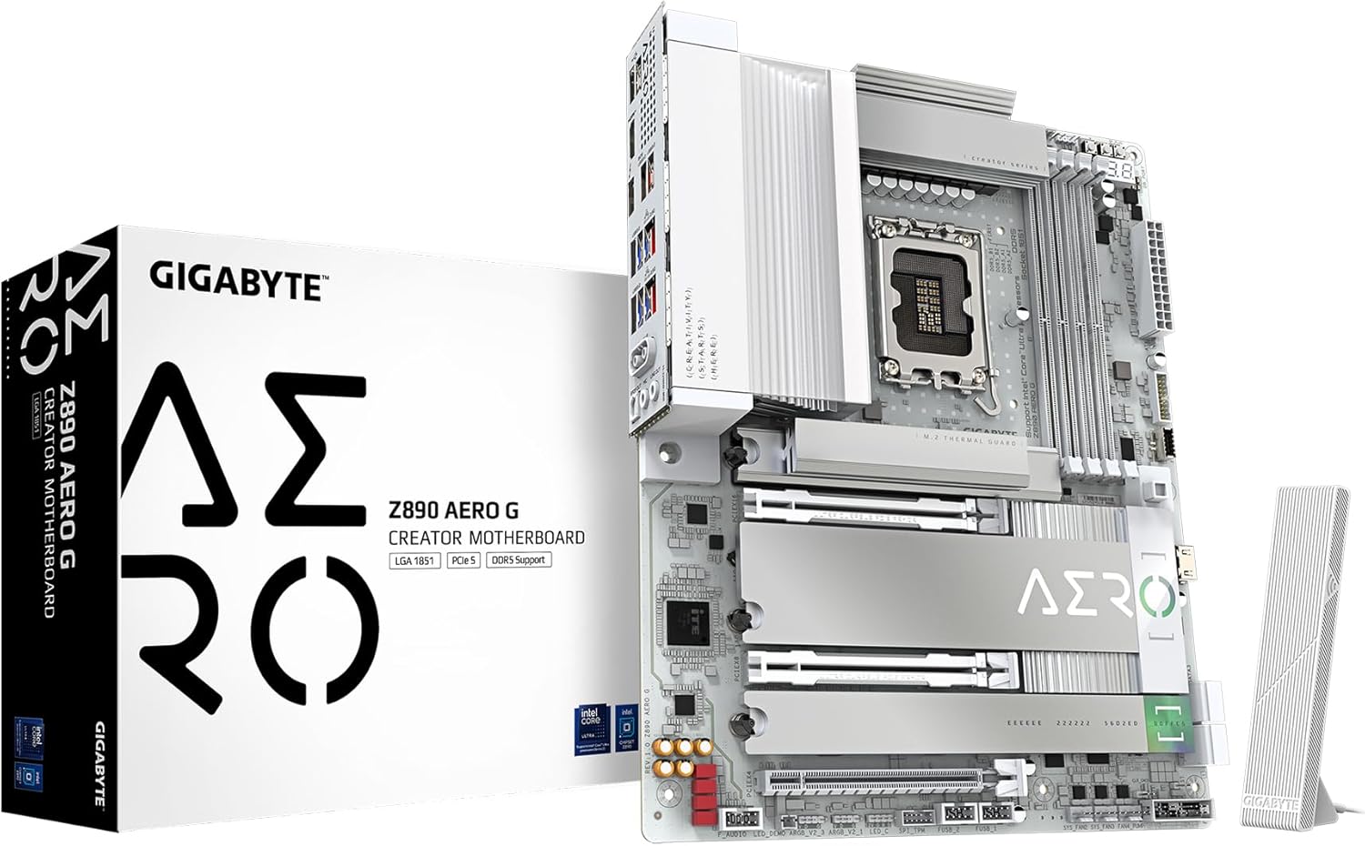 GIGABYTE Z890 AERO G Motherboard with Thunderbolt 4 and WIFI7