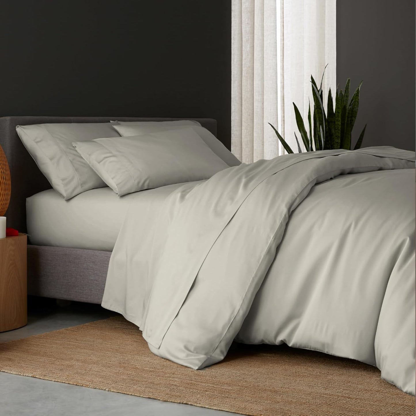 DOZ Duvet Cover Set - Buttery Soft Bamboo Cooling Comfort