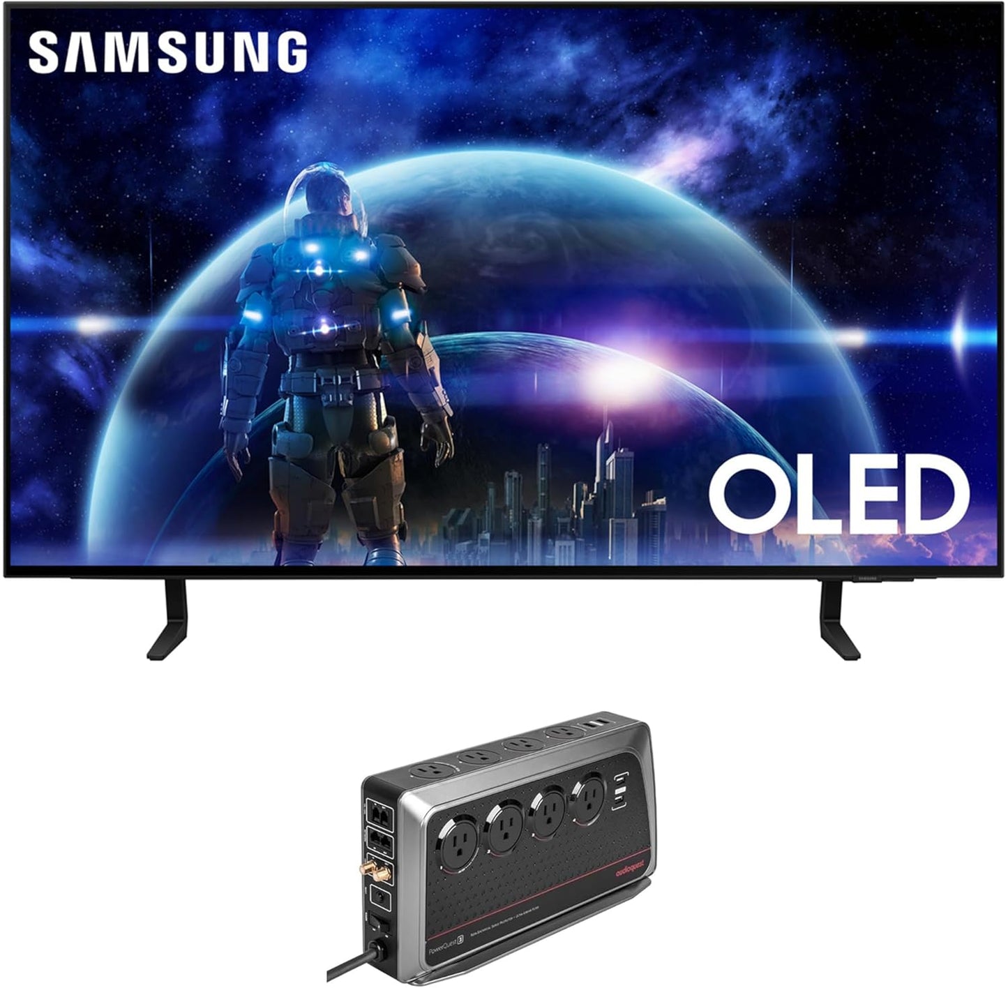 Immerse in Crystal Clear Picture and Sound with SAMSUNG 4K OLED TV