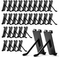 Gridwall Hooks 4 in 60 Pack - Heavy Duty Black Grid Wall Peg Hooks