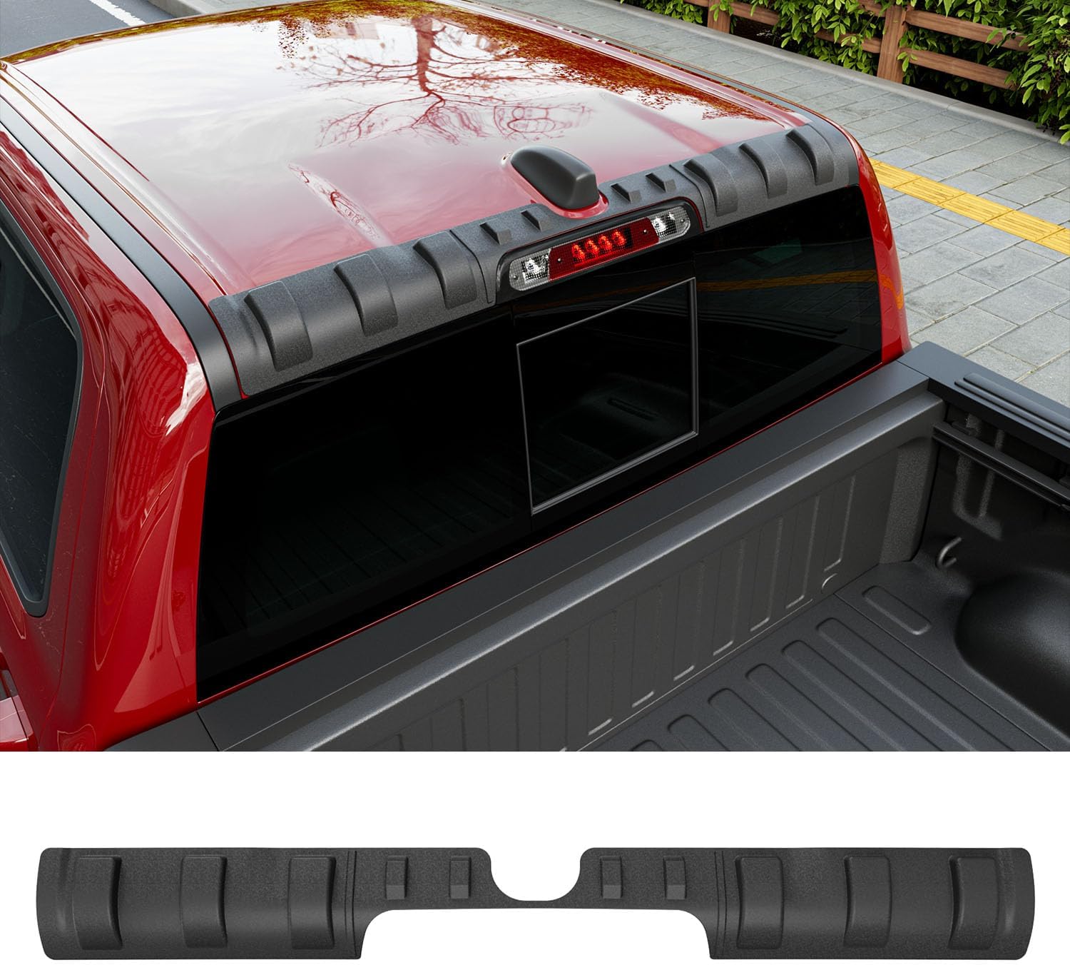 Rear Roof Protector for 2019-2025 Dodge RAM 1500 Big Horn