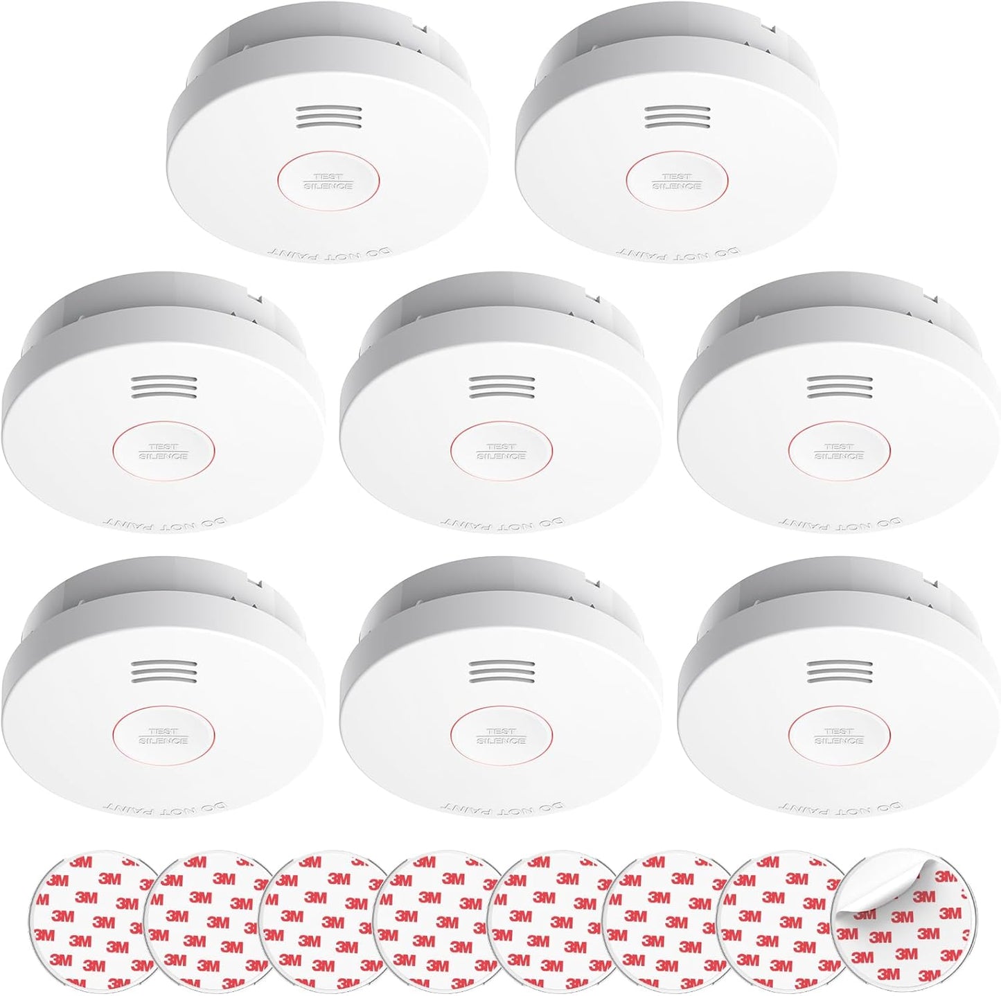 SITERLINK Smoke Detectors with 10 Year Battery for Home Safety
