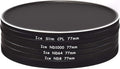 ICE 77mm Slim CPL ND Filter Stack Set - 4 Filters for Wide Angle