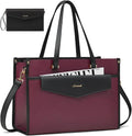 LOVEVOOK Laptop Bag for Women: Stylish 2-in-1 Tote Purse