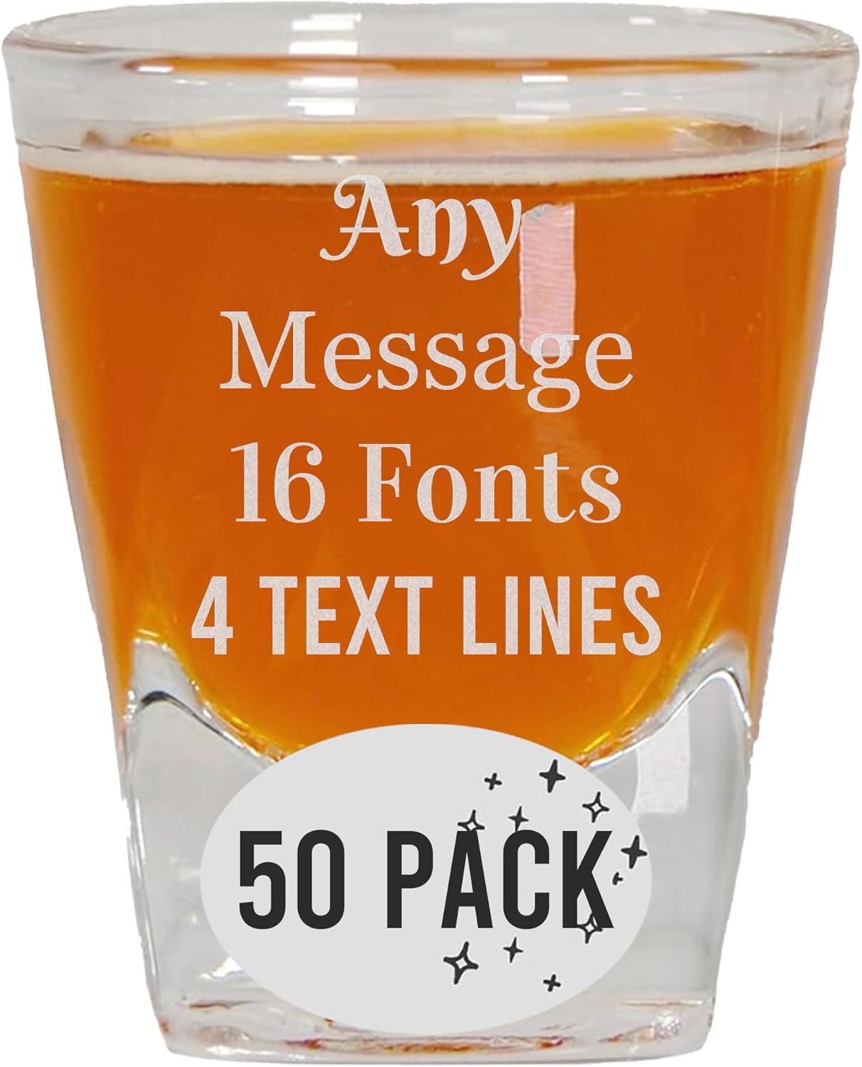 Personalized Shot Glass Bulk Pack for Special Occasions