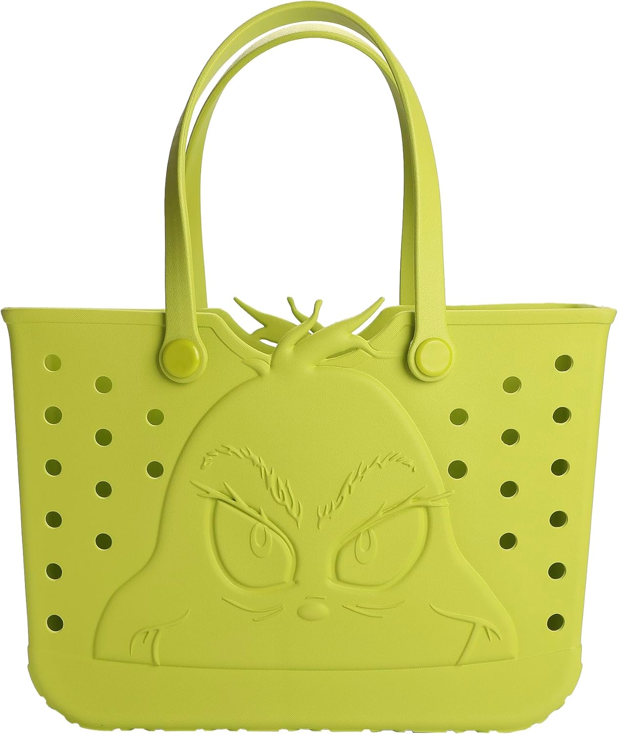 Dr. Seuss The Grinch Rubber Gummy Tote for Holiday Fun