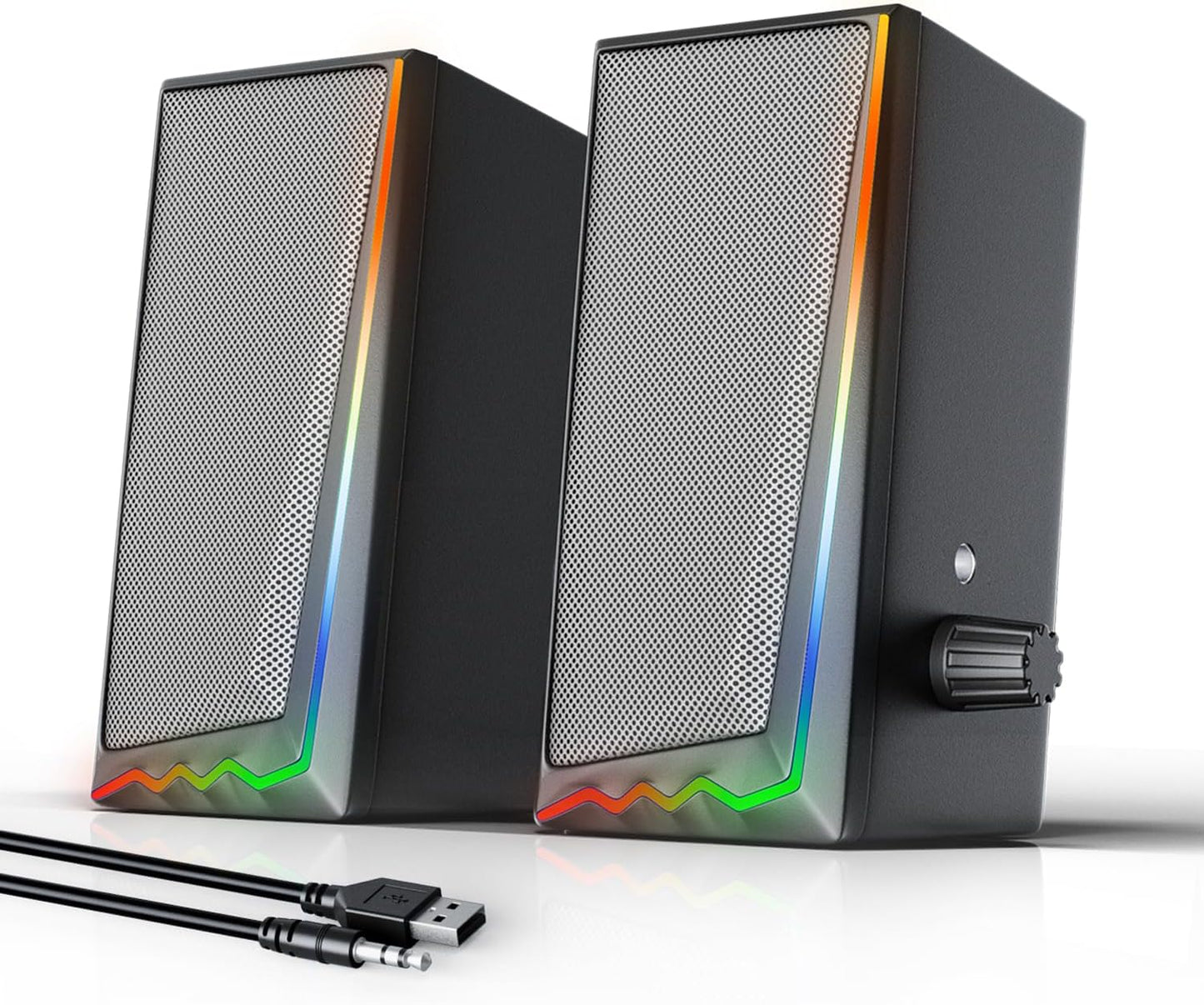 Immersive RGB Gaming Speakers - Uakinat