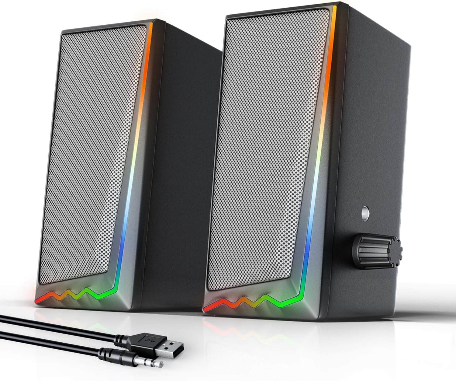 Immersive RGB Gaming Speakers - Uakinat