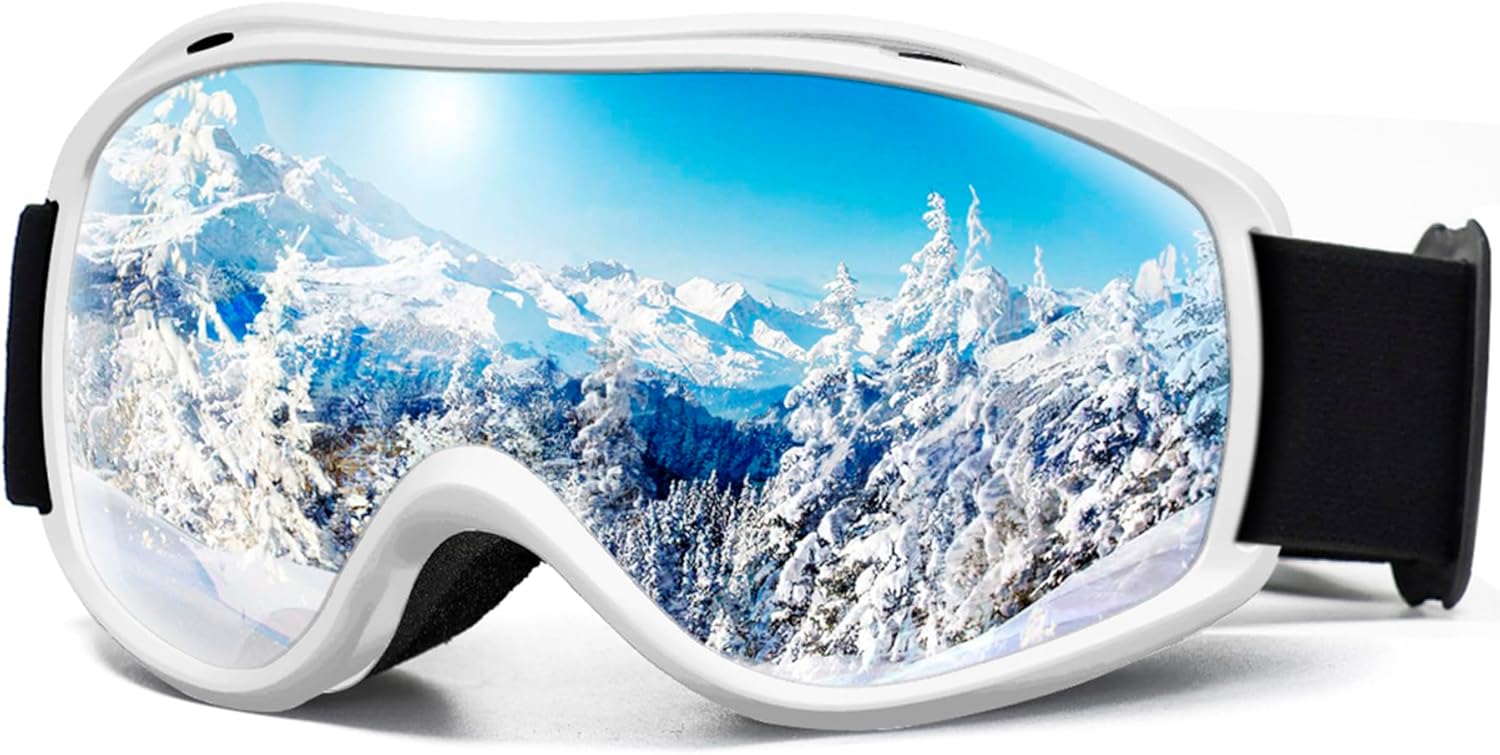 SPOSUNE OTG Ski Goggles: Clear Vision on Slopes