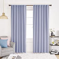 Deconovo Room Darkening Curtains 52x95 in Light Purple - Thermal