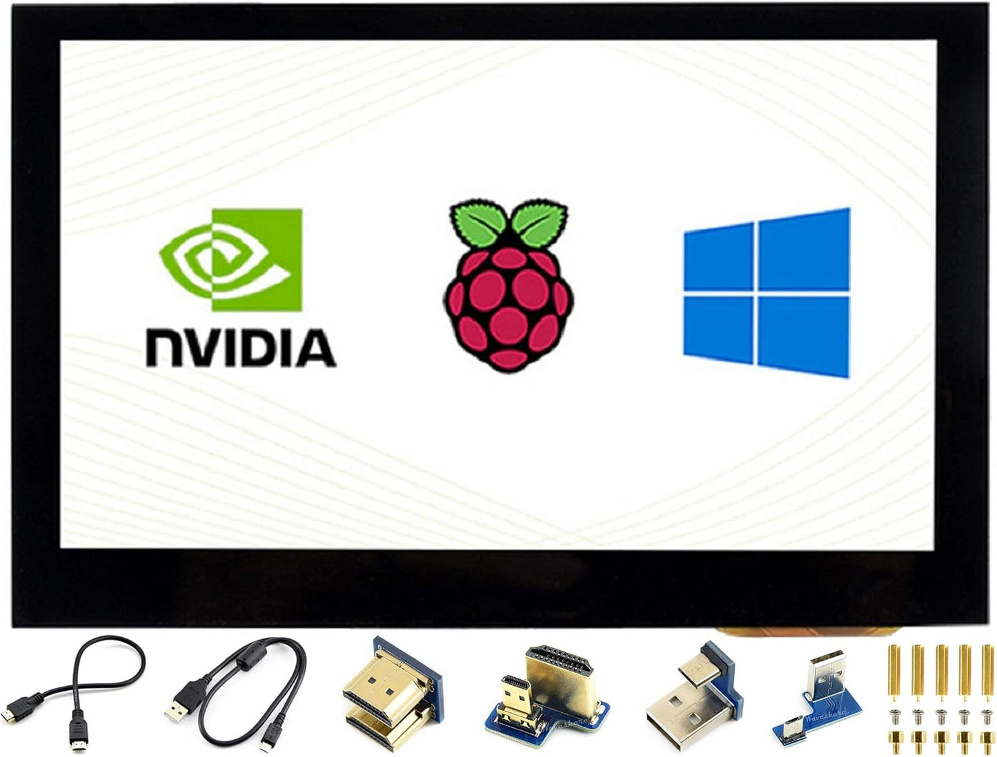 Waveshare 4.3inch HDMI LCD Touch Screen Monitor for Raspberry Pi