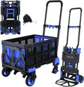 2-in-1 Folding Hand Truck Dolly for Easy Moving and Travel