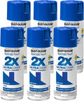Painter's Touch 2X Ultra Cover Spray Paint 6-Pack - Gloss Deep Blue