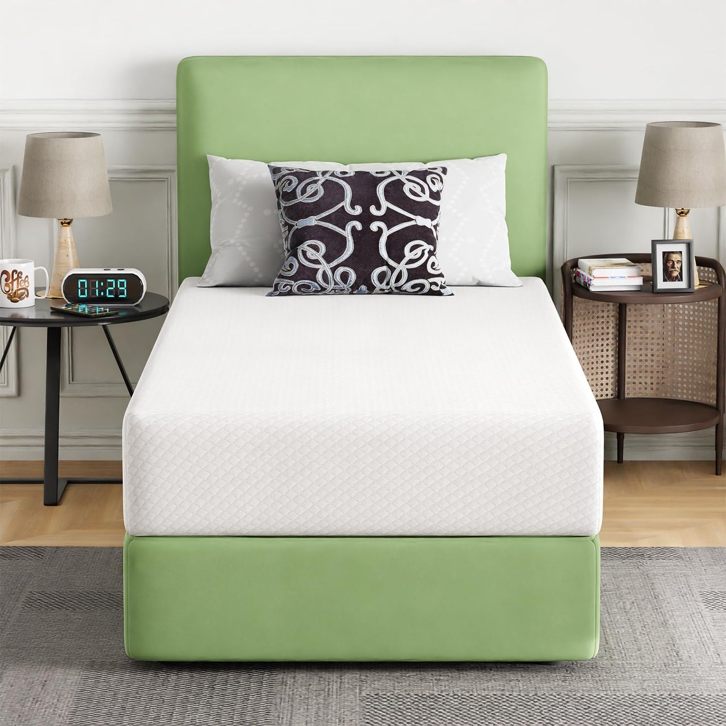 10 Inch Twin Mattress with Gel Memory Foam for Ultimate Comfort