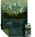 Camping Blanket Puffy Outdoor Stadium Blanket Wearable - Lightweight
