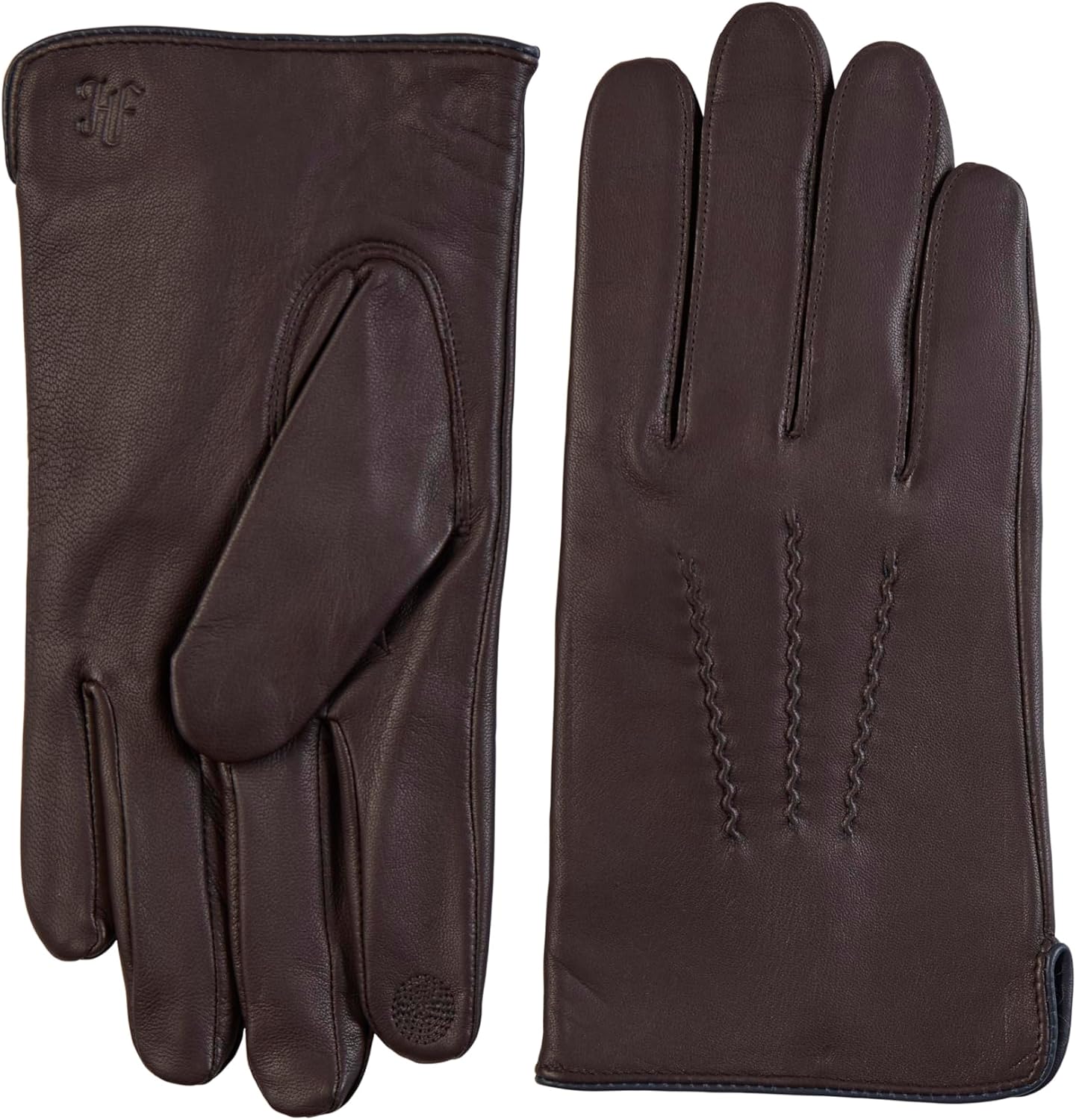 Luxury Touch Screen Gloves: Hickey Freeman Leather & Cashmere