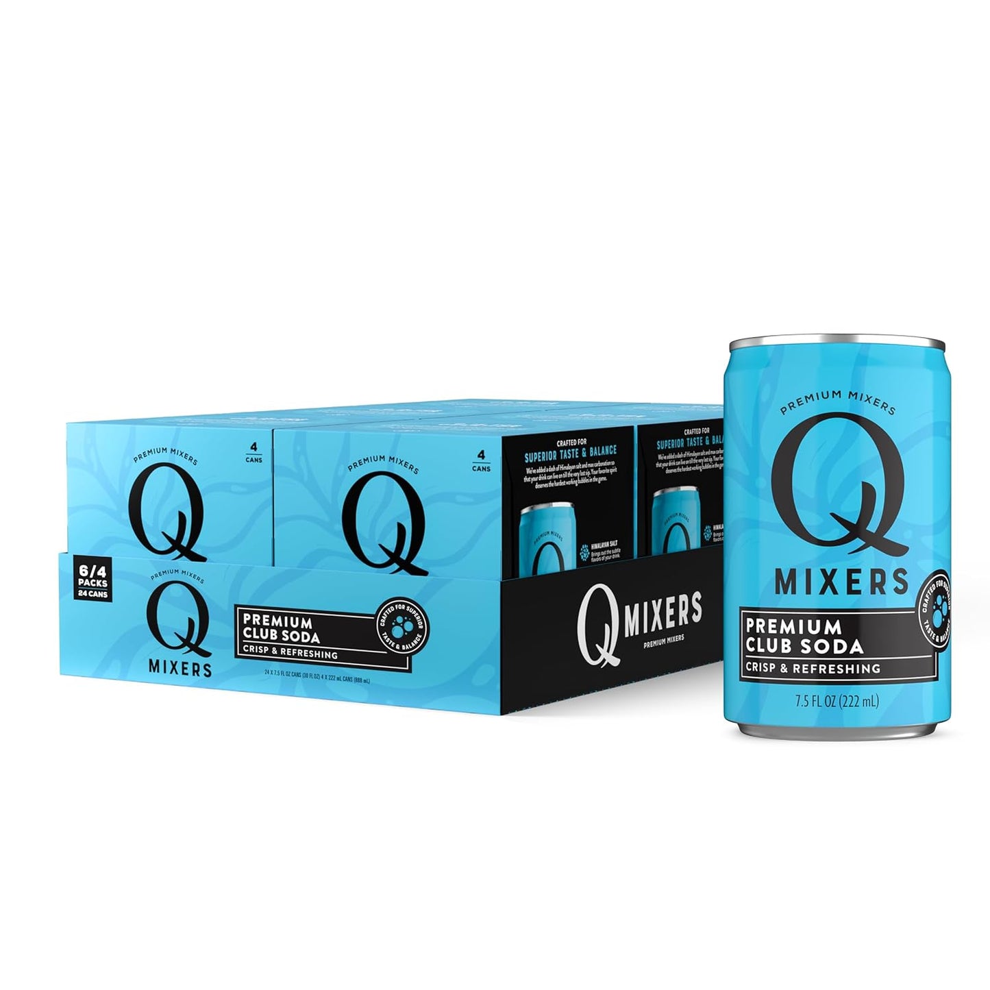 Q Club Soda with Himalayan Salt - Perfect Mixer!
