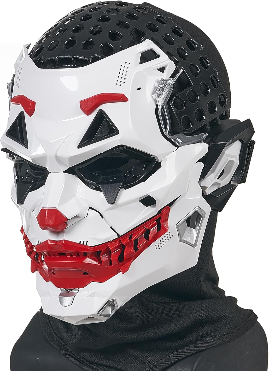Futuristic Clown Mask for Cosplay and Costume Events