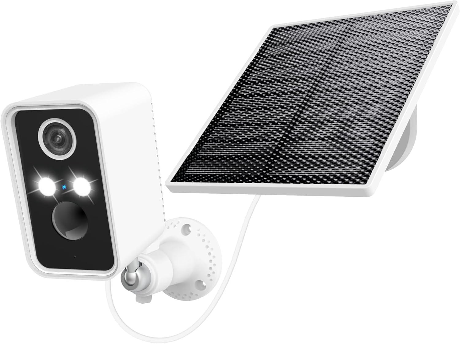 Wireless Solar Outdoor Security Camera with Night Vision Features