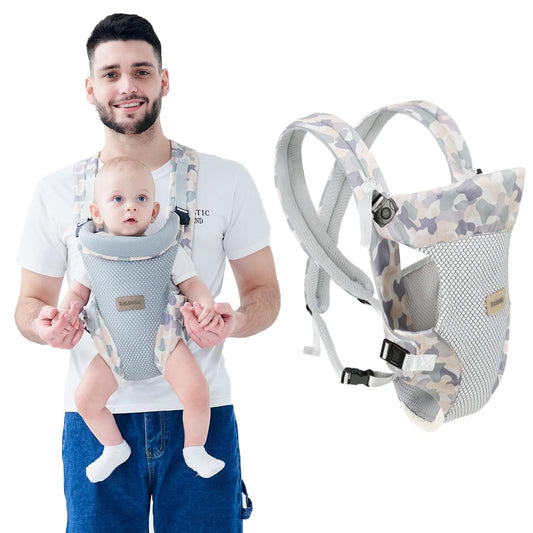 IULONEE Baby Carrier: Cozy 4-in-1 Ergonomic Holder