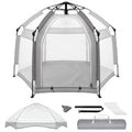 Palopalo Pop Up Baby Playpen with UPF50+ Canopy - Portable Play Yard