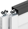 6FT Bypass Door Hardware Closet Door Track - Smooth, Heavy Duty