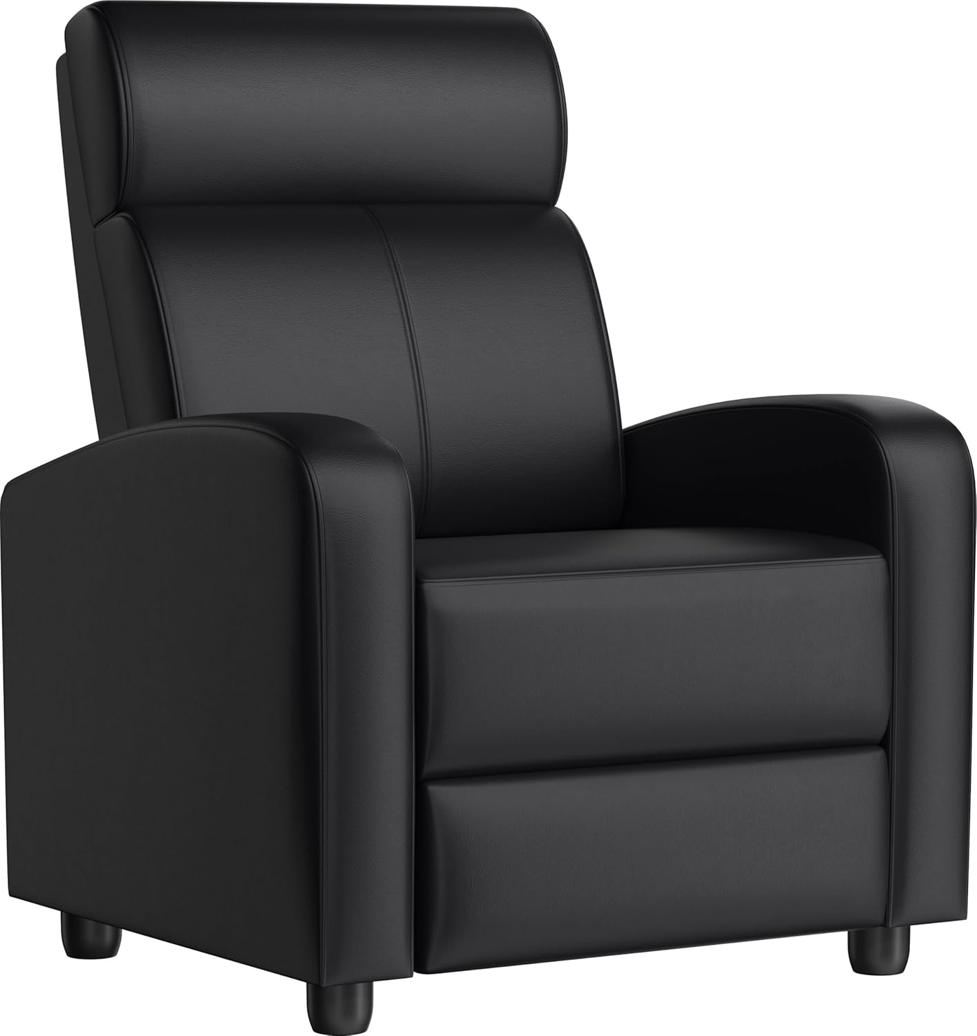 Yaheetech PU Leather Recliner - Lumbar Support