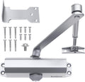 Commercial Grade Hydraulic Door Closer Large Size - Heavy Duty No Slam
