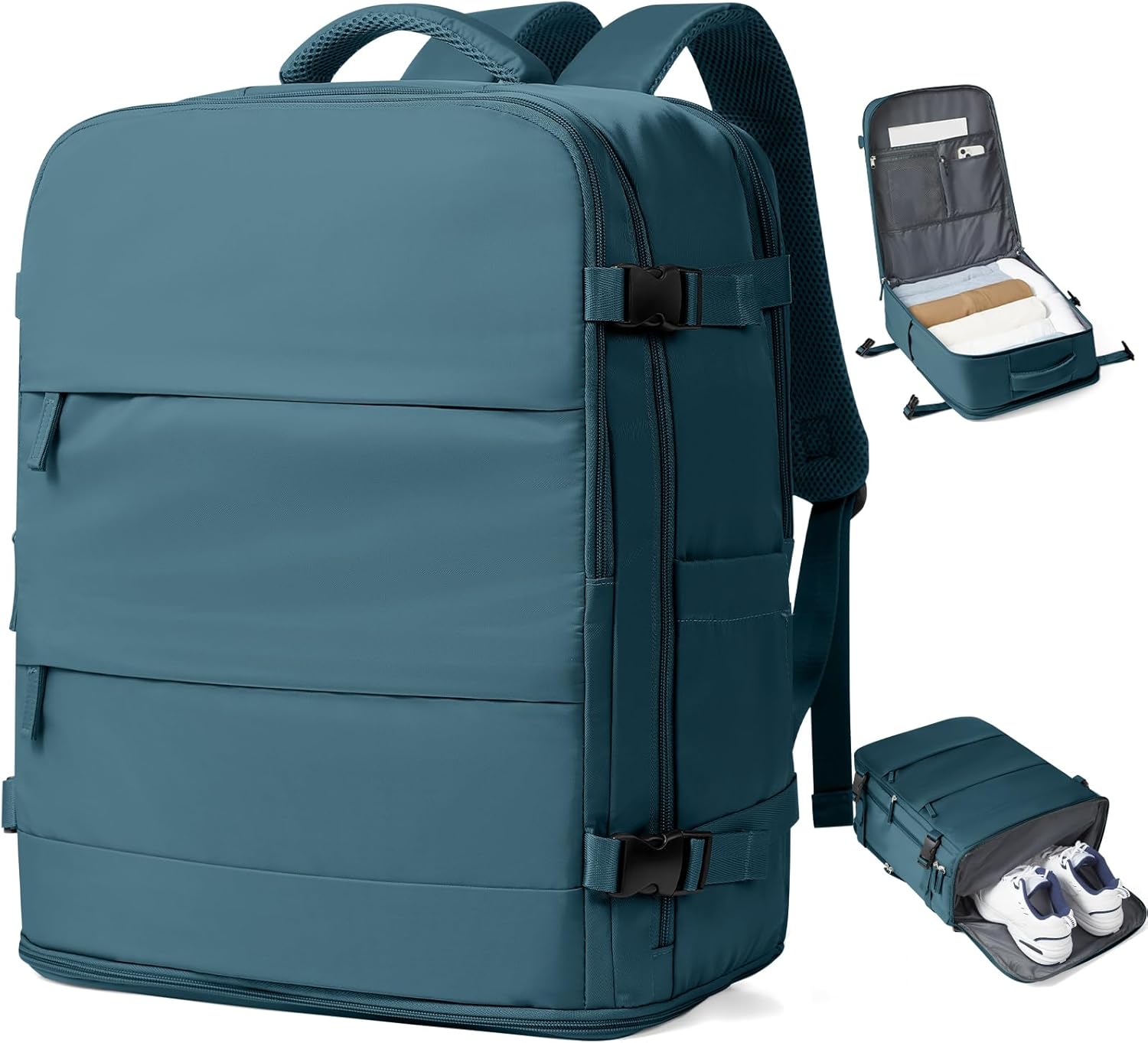 Large Travel Backpack for Women and Men - Waterproof Gym Bag