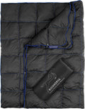 Packable Down Camping Blanket - Lightweight Warmth
