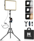 1-Pack LED Video Light Kit - Dimmable 2800-6800K Studio Light