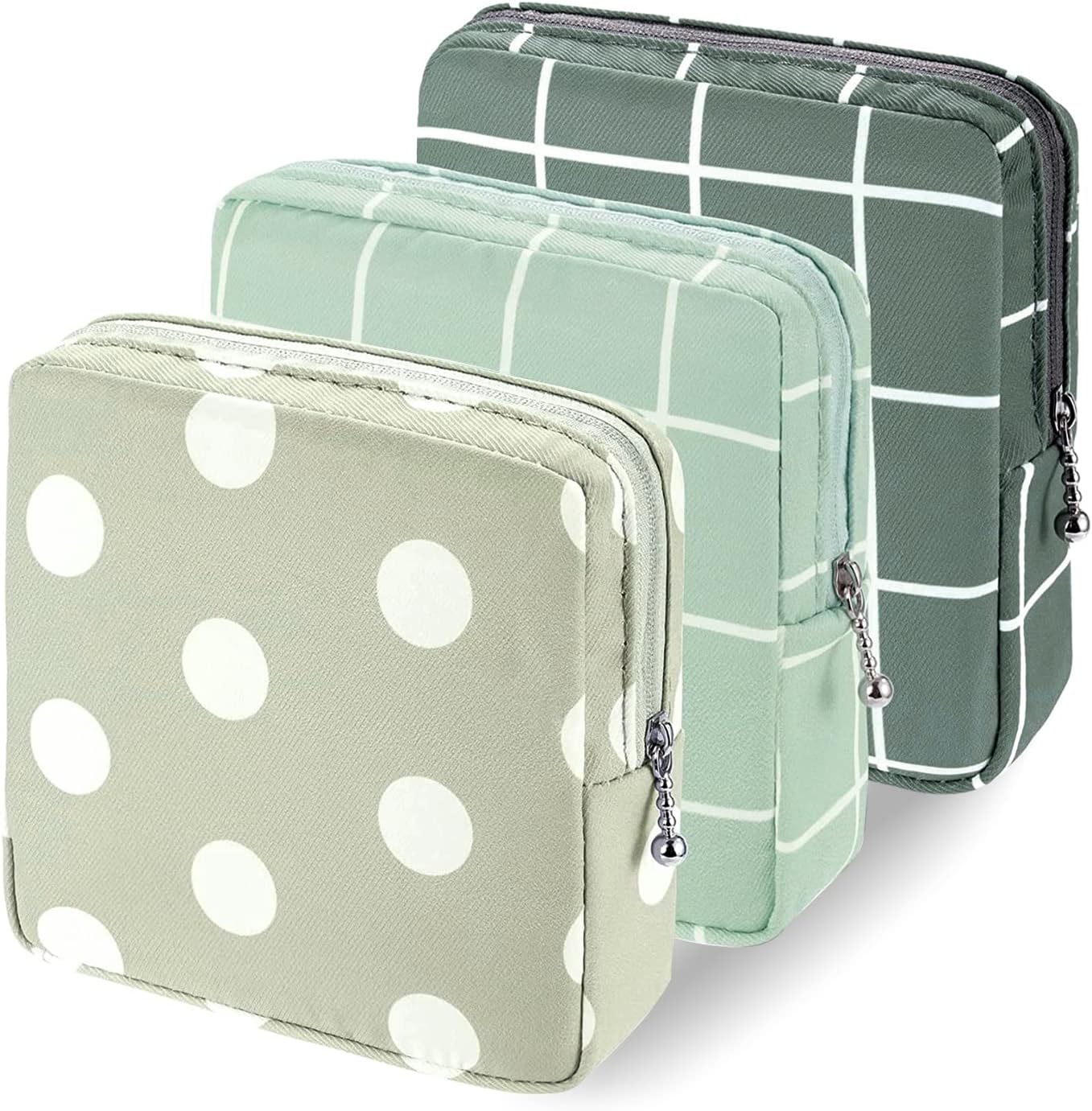 Vin Beauty 3pcs Period Bag - Portable Menstrual Pad Storage