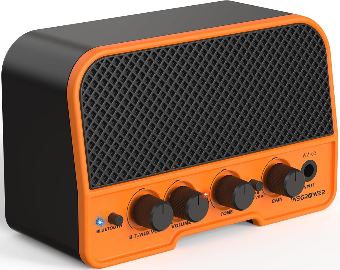 WEGROWER Bluetooth 5W Electric Guitar Amp - Portable Powerhouse!