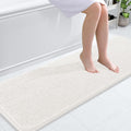 OLANLY Bathroom Rug 59x20 - Soft Absorbent Chenille Bath Mat