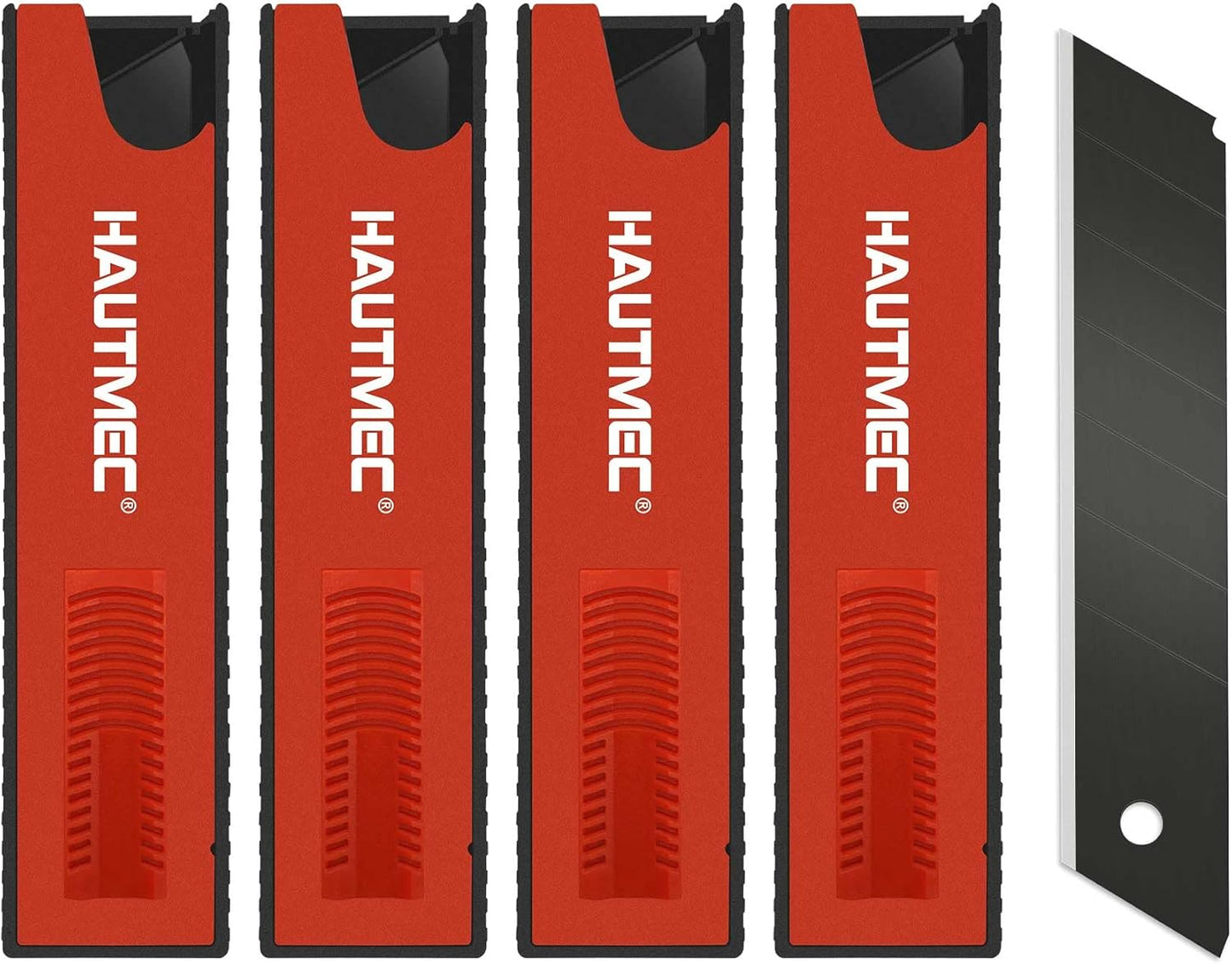 HAUTMEC 40PCS 25mm SK2H Ultra Sharp Snap Off Blades for Cutting