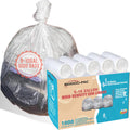 BEIDOU-PAC 8-10 Gallon Clear Plastic Recycling Bags