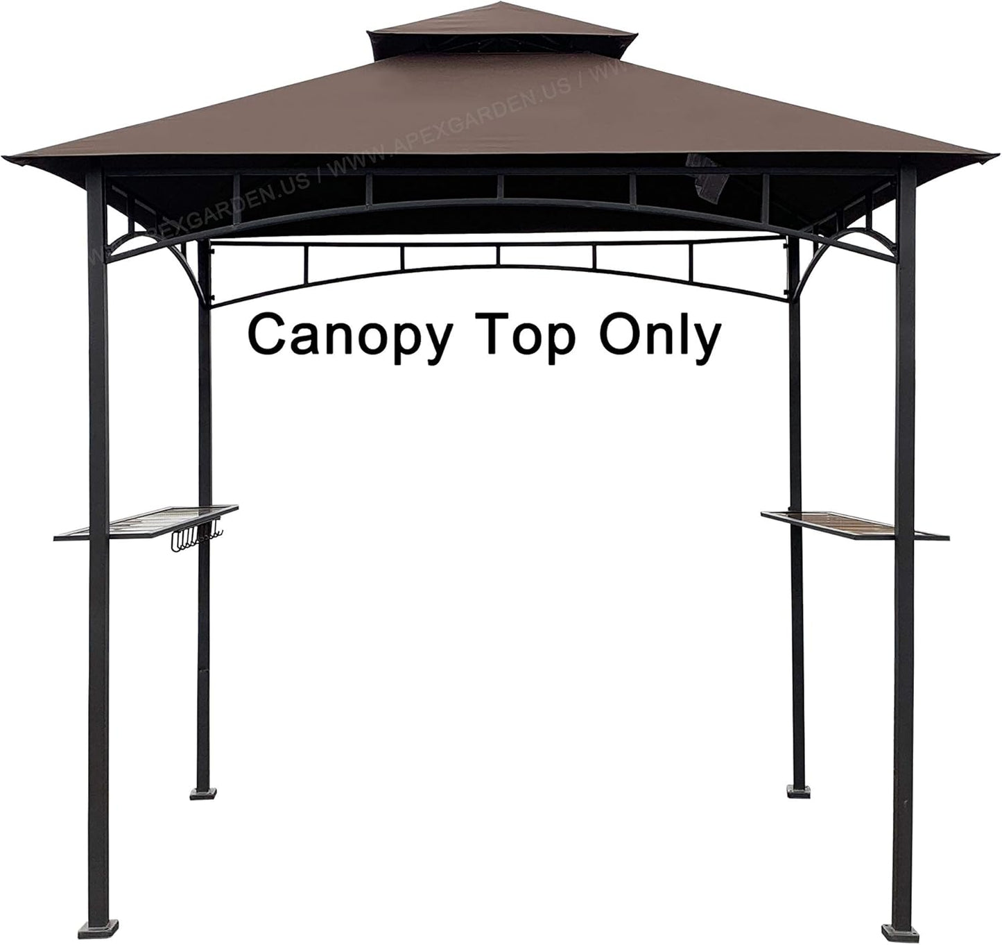 APEX GARDEN Replacement Canopy Top for Model L-GG001PST-F 5ft X 8ft