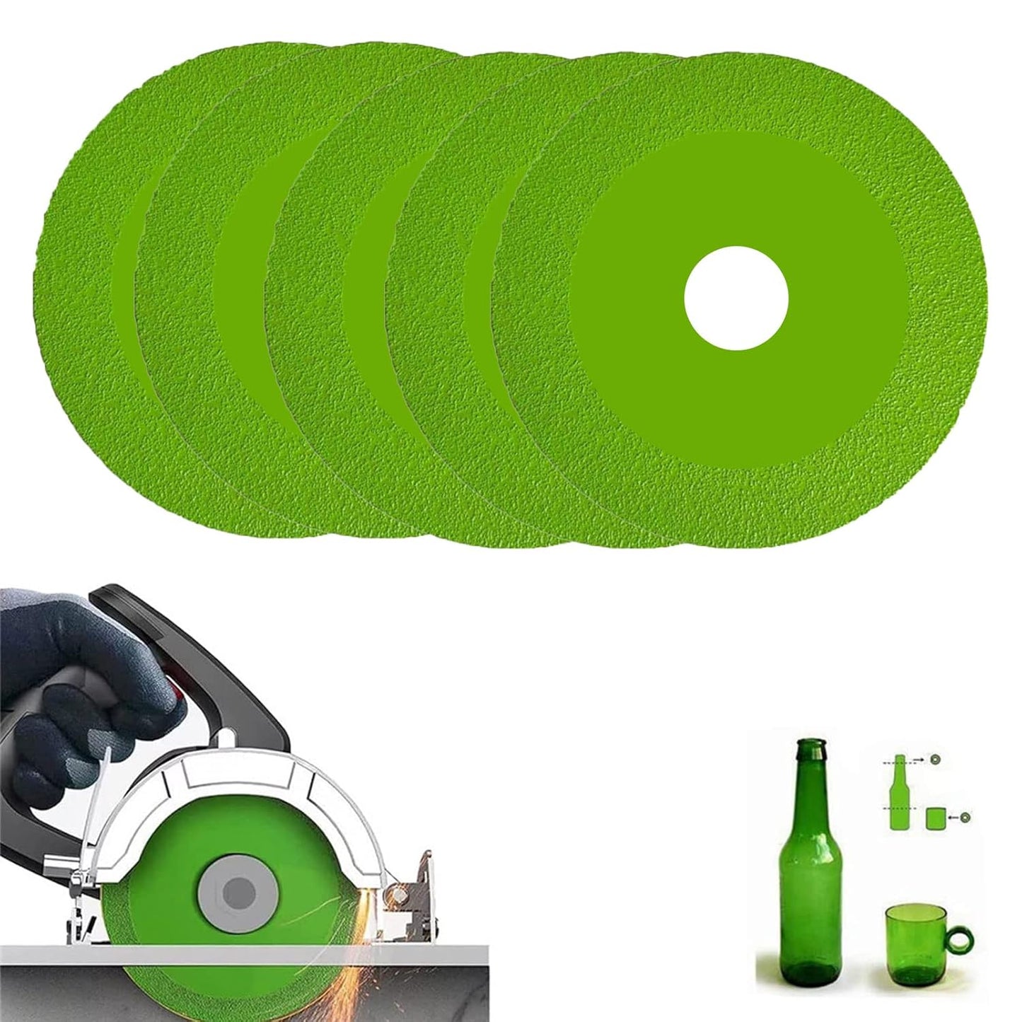 Ultra-Thin Diamond Glass Cutting Disc - Smoothly Cut Glass & Ceramics!