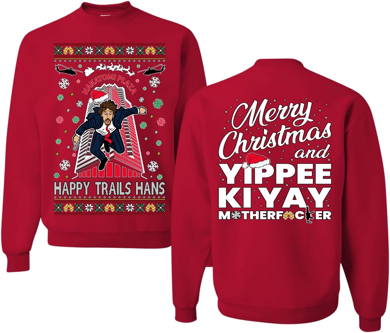 Nakatomi Plaza Christmas Party Ugly Sweater for Everyone