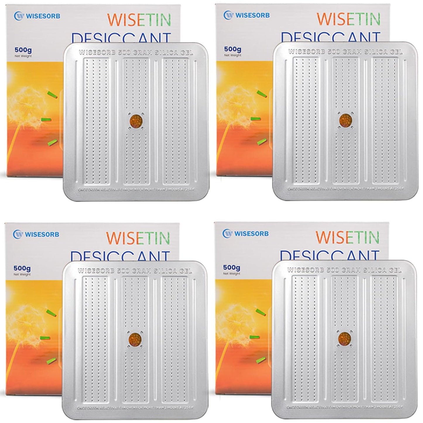 500 Gram Desiccant Canisters for Gun Safe Dehumidifier Use