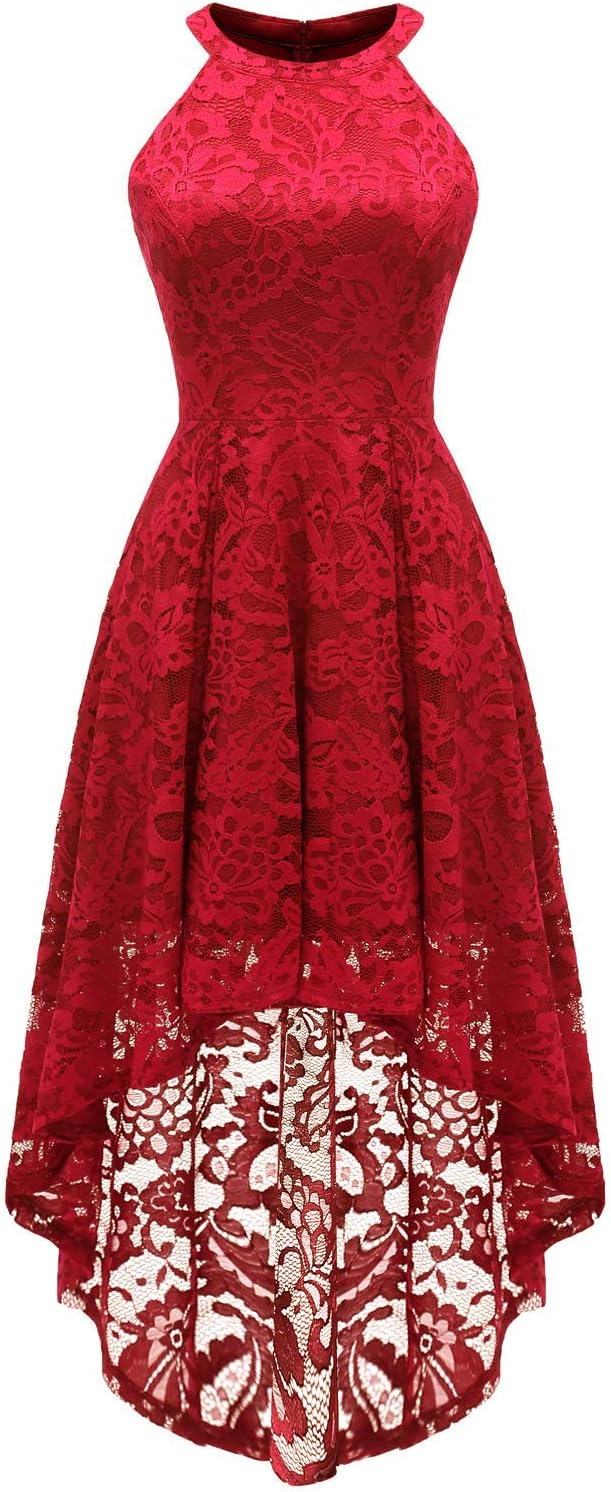 Elegant Halter Lace Wedding Guest Dress for Every Occasion