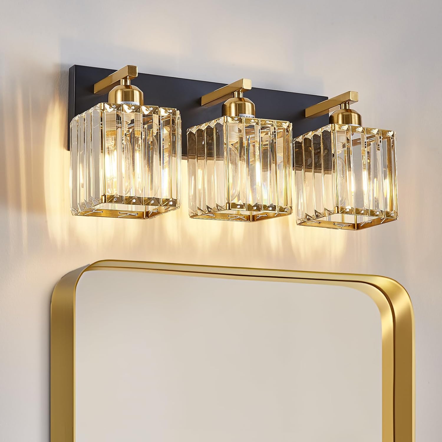 Modern Crystal Bathroom Lights Fixtures for Elegant Spaces